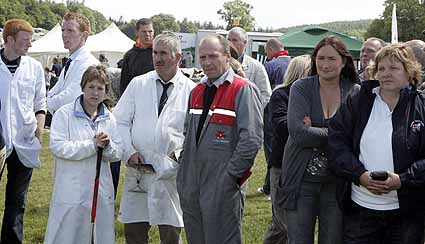 Watching the British Blue Derby