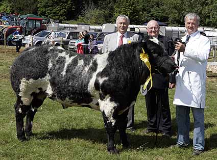 James Annett second reserve with Ivan Porter Osmonds and Ted Haste Judge the British Blue Derby