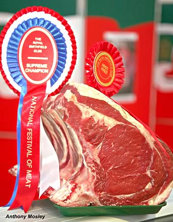 Supreme Champion Rib of Beef.