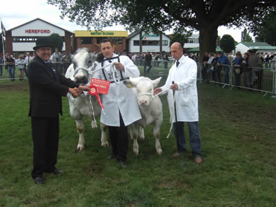 Tim Mountford with Beckfarm Anne