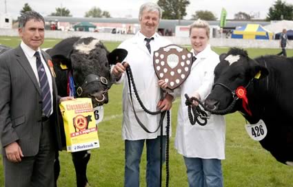 Pairs Champions with James Annett, Louise McCarthy (nee Annett) and Judge Mr Harold McKee