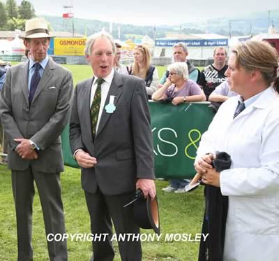 Lorraine Dunn meets HRH The Duke of Kent.