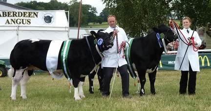 Tweeddale Hawkeye (shown by Jonathan Watson of Redhead & Watson) and Haughton Hattie (shown by Miss Harriot Wilson of B & CE Wilson)”