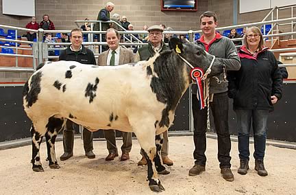 Overall senior champion Tweeddale Headgirl