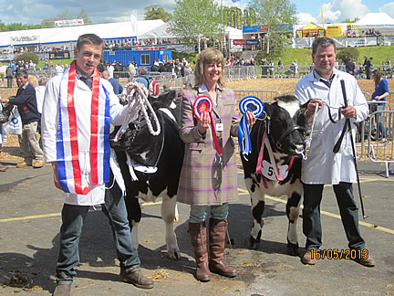 Champion and Reserve with judge Michelle Wilde